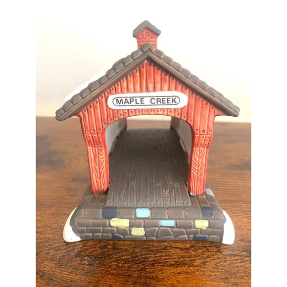 Department 56 Heritage Village Maple Creek Bridge Christmas Village 6 Inch Long - Picture 6 of 8